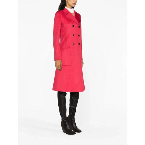 Lanvin Manteau En Cachemire À Boutonnière Croisée - Rose