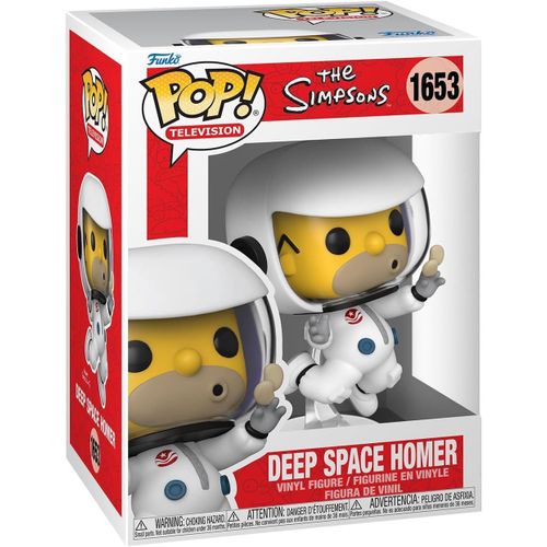 Figurine Funko Pop - Les Simpson N°1653 - Homer Dans L'espace (80072)