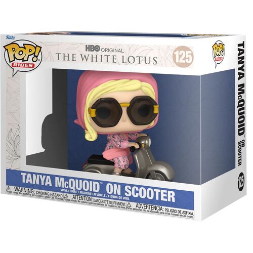 Figurine Funko Pop - The White Lotus N°125 - Tanya Mcquoid On Scooter (81205)