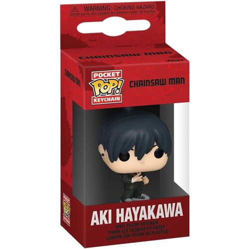 Porte-Clés Funko Pop - Chainsaw Man - Aki Hayakawa - Porte-Clés (83633)