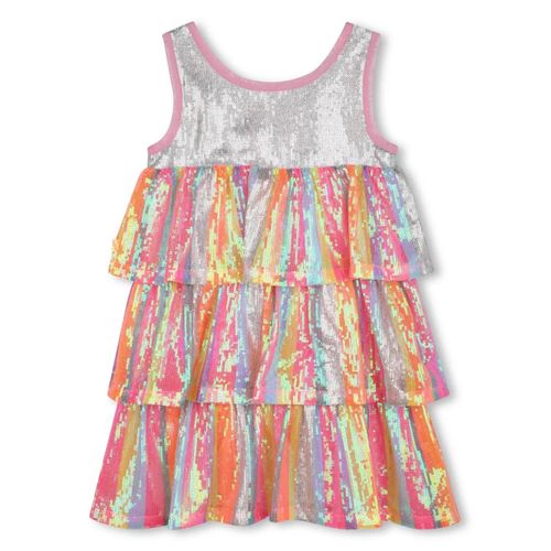 Billieblush Robe À Sequins - Gris