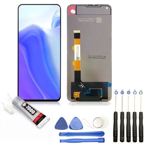 Vitre Tactile + Ecran Lcd Compatible Avec Xiaomi Mi 10t 5g M2007j3sy Taille 6.67" Noir + Kit Outils + Colle B7000 Offerte