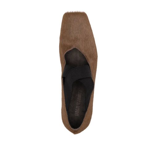 Uma Wang Ballerines En Fourrure - Marron - 39