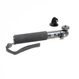 XSories - U-SHOT - Perche télescopique 18 a 49 cm pour GoPro. appareil photo ou camera - Aluminium inoxydable - Grise