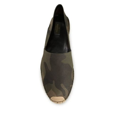 Valentino Garavani Espadrilles À Imprimé Camouflage - Vert - 42