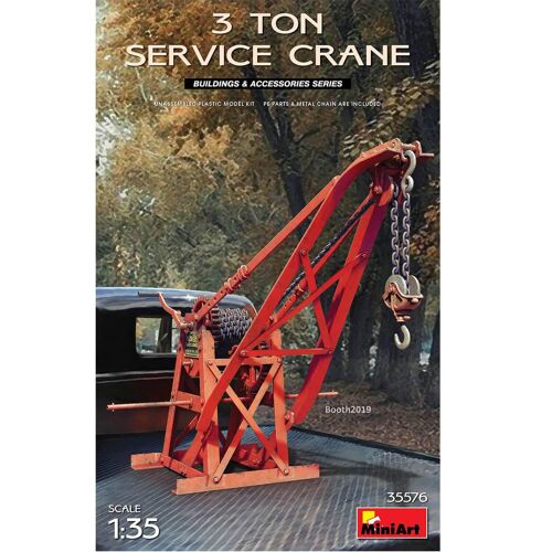 Maquette Grue De Service 3 Tonnes-Mini Art