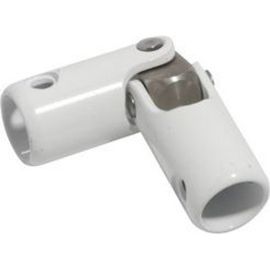 Cardan acier poudre blanc hexagonal 10/rond 12