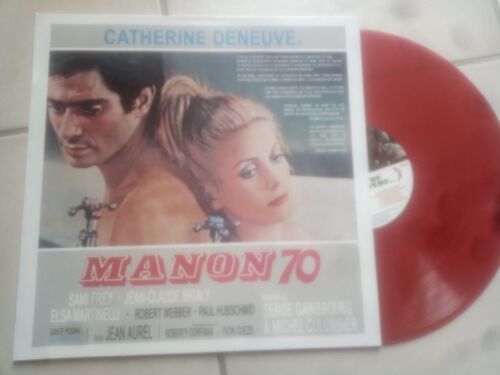 Serge Gainsbourg Manon 70 & Ce Sacré Grand Pere Lp Bo Film Vynil Couleur 