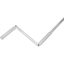 Manivelle compl?te ronde 12 blanche