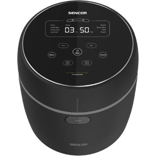 Cuiseur a riz - SENCOR - SRM 0671BK - 350 W - 0.6 L - Noir