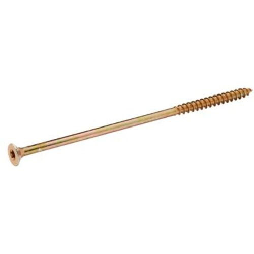 Vis ? bois torx zingu?e jaune 8x200 mm - 1 pi?ce