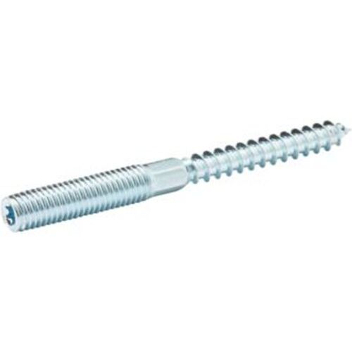 Vis ? double filetage (m?tal/bois) 10x100 zingu?s mm - 5?pi?ces