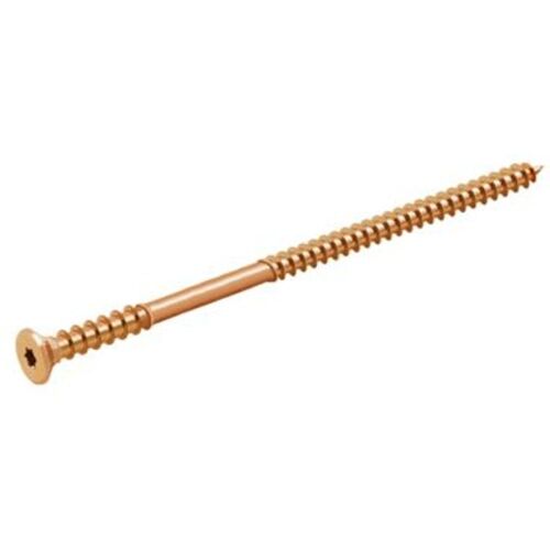 Vis de mise ? niveau zingu?e jaune 6x140 mm - 20?pi?ces