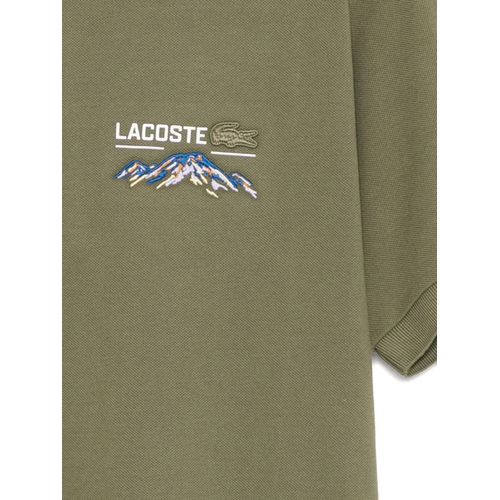 Lacoste Polo À Logo Brodé - Vert