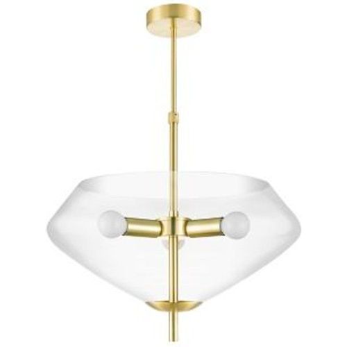 Suspension Capolin 3 Ampoules E14 Ip20 Métal Dor?