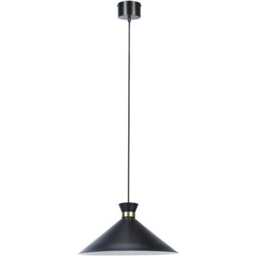 Suspension Apennin 35cm E27 Ip20 Noir