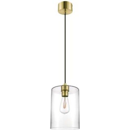 Suspension Wutai Goodhome En Laiton Et Transparent Ip20 E27