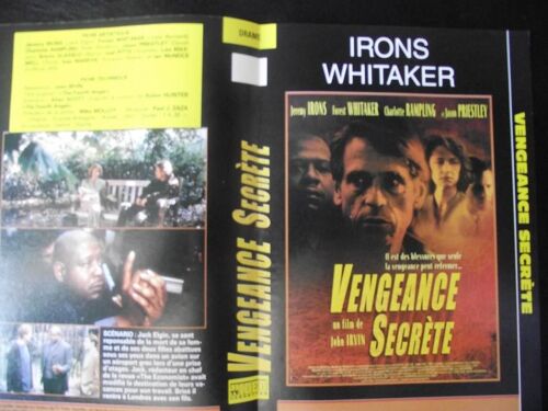 Jaquette Du Film.Vengeance Secrète(2001).Réalisation.John Irvin Avec Jeremy Irons,Forest Whitaker,Charlotte Rampling,Jason Priestley