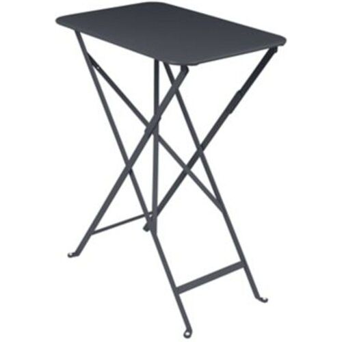 Table De Jardin En Métal Fermob Bistro 37 X 57 Cm Carbone