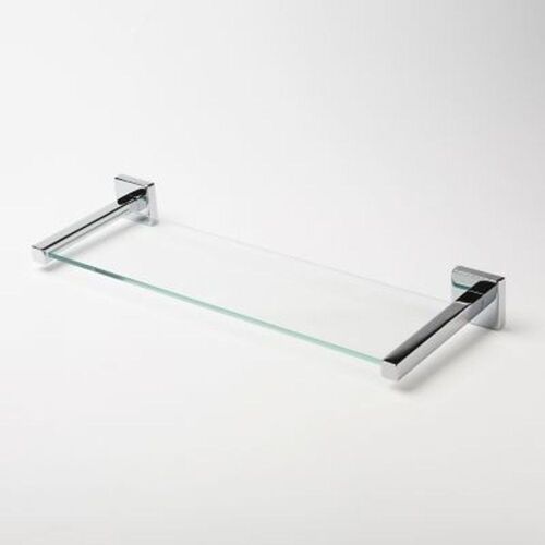 Tablette Alessano verre et acier chrom? GoodHome