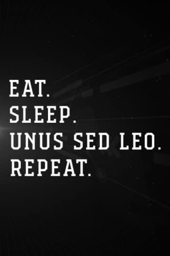 Treasure Hunting Log Book - Unus Sed Leo Crypto, Eat Sleep Unus Sed Leo Repeat Pretty: Unus Sed Leo, Journal To Keep Record Of Treasure Name, Date, ... Time, ... Member & Notes - Gifts For Treasu