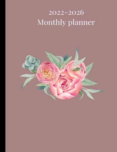 2022-2026 Monthly Planner | Stay On Track: Manage The Upcoming School Year With This Planner | Perfect Gift For Students, Working And Stay-At-Home Moms, Or Professionals,