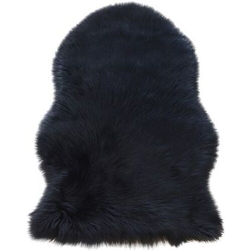 Tapis Hegoa Bleu Marine 60 X 90 Cm Goodhome
