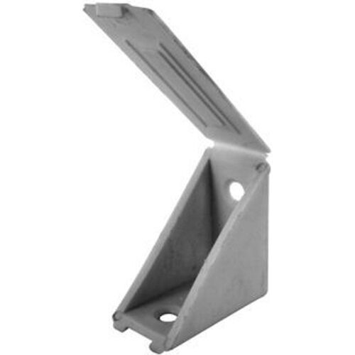 4 taquets ?querre ? visser plastique gris