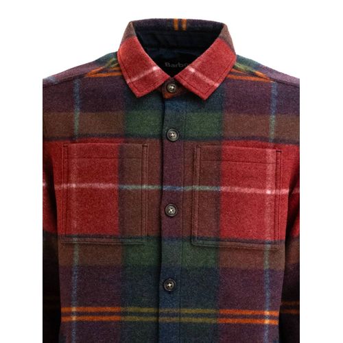Barbour Surchemise À Carreaux - Rouge