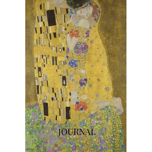 Journal: The Kiss - Gustav Klimt - 100 Page Blank Lined Classic Art Cover Journal Notebook 6 X 9 In (Classical Art Journals - Notebooks)
