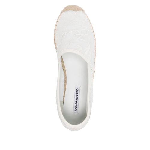 Karl Lagerfeld Espadrilles Kamini Orchid - Blanc