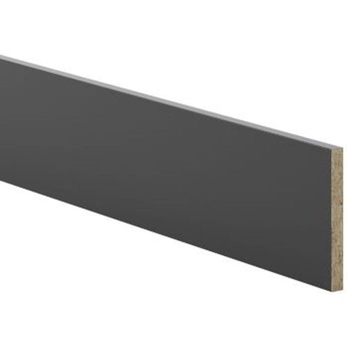 Plinthe de cuisine Goodhome Artemisia Gris H. 15 cm x l. 2.4 m x Ep. 16 mm