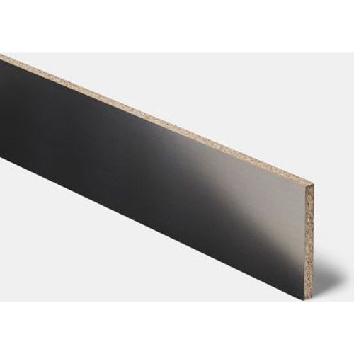 Plinthe de cuisine Goodhome Cisely Argent H. 15 cm x l. 2.4 m x Ep. 16 mm