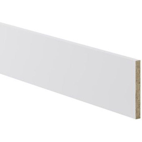 Plinthe de cuisine Goodhome Balsamita Blanc H. 15 cm x l. 2.4 m x Ep. 16 mm