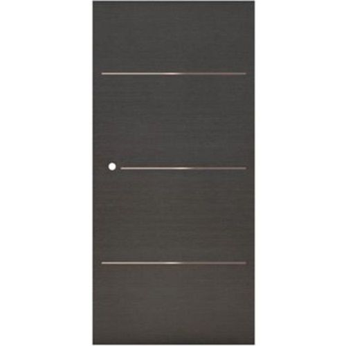 Porte Coulissante Triaconta Gris Clair H.204 X L.73 Cm