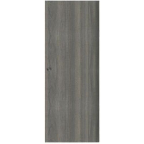 Porte Coulissante Alpille Effet Bois Gris H.204 X L.83 Cm