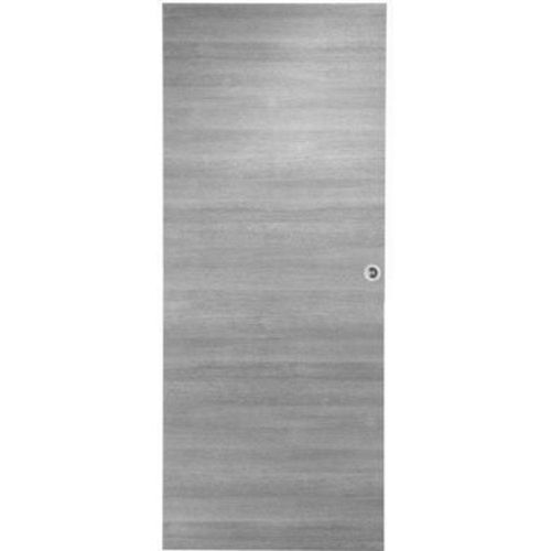 Porte Coulissante Geom Summa Gris Clair H.204 X L.73 Cm