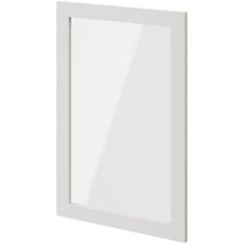 Porte battante blanche en verre GoodHome Atomia H?74 7 x L. 49 7 cm