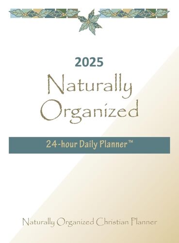 2025 Naturally Organized  24-Hour Daily Planner¿