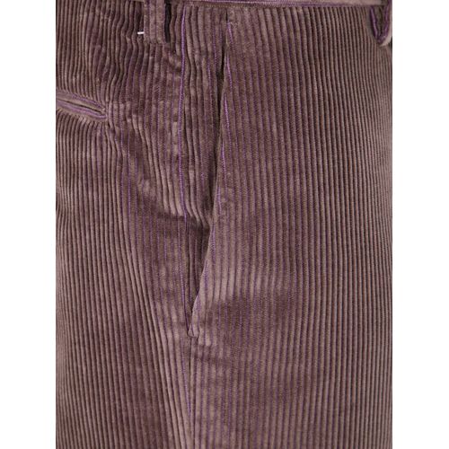 Paul Smith Pantalon En Velours Côtelé - Marron