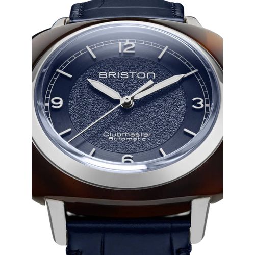 Briston Montre Acetate Classic Automatic 39 Mm - Bleu