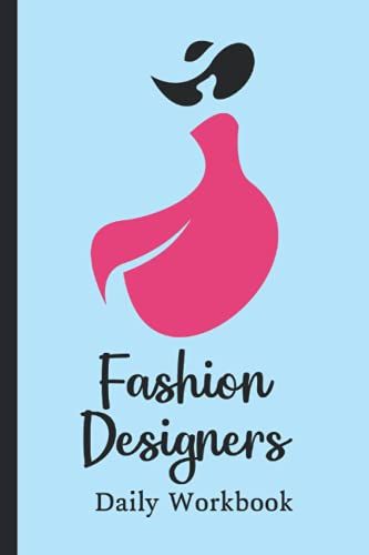 Fashion Designers Daily Workbook: Design Sketch Book For Creating Fashionable Pieces - Record Inspiration, Season, Trend, And Description - Sketch Your Unique Clothing - Red Dress Cover Design