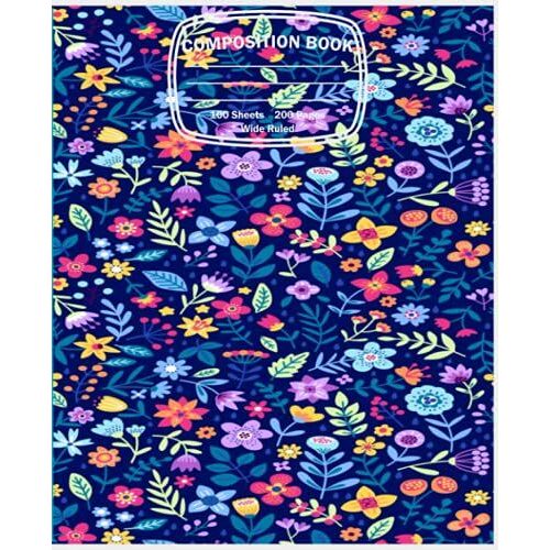 Composition Book: 200 Pages 100 Sheets