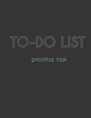 To-Do List Prioritize Task: Personal And Business Activities With Things To Accomplish