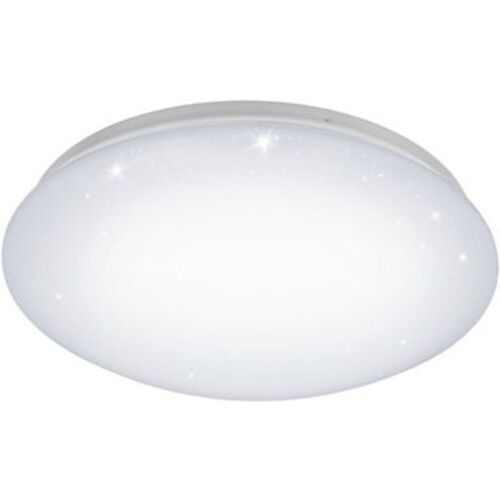 Plafonnier Led Int?Gr?E Giron Ip20 0 6500 Lm 54 5w Blanc R?Glable De Chaud ? Neutre -  76 0 X 8 50 Eglo Noir