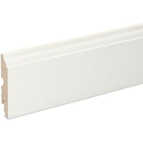 Plinthe MDF Blanc GoodHome 220 x 9 cm D?cor?10 (vendue ? la pi?ce)
