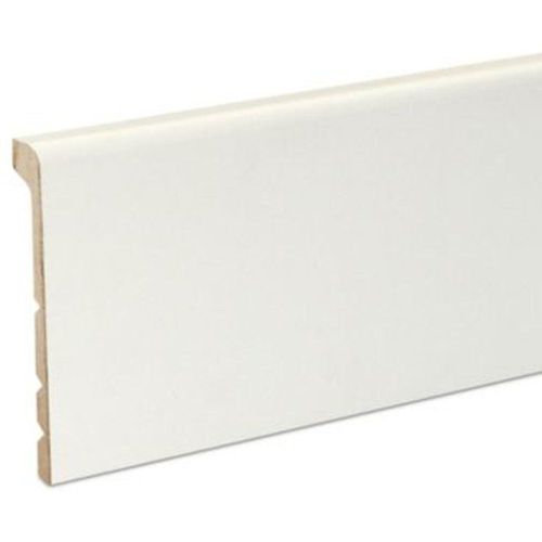 Couvre-plinthe MDF Blanc GoodHome 220 x 13 8 cm D?cor 10 (vendue ? la pi?ce)