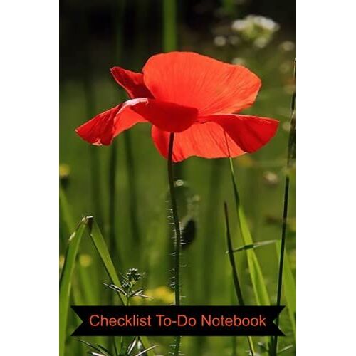Checklist To-Do Notebook: 100 Page Lined Checklist To-Do Notebook To Keep On Top Of Your Tasks. Customizable Undated Pages Allows For Daily, Weekly And Monthly Planning To Organize Your Life.