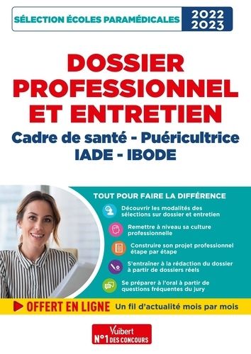 Dossier Professionnel Et Entretien - Cadre De Santé, Puéricultrice, Iade Et Ibode