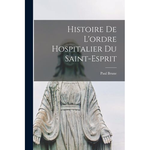 Histoire De L'ordre Hospitalier Du Saint-Esprit